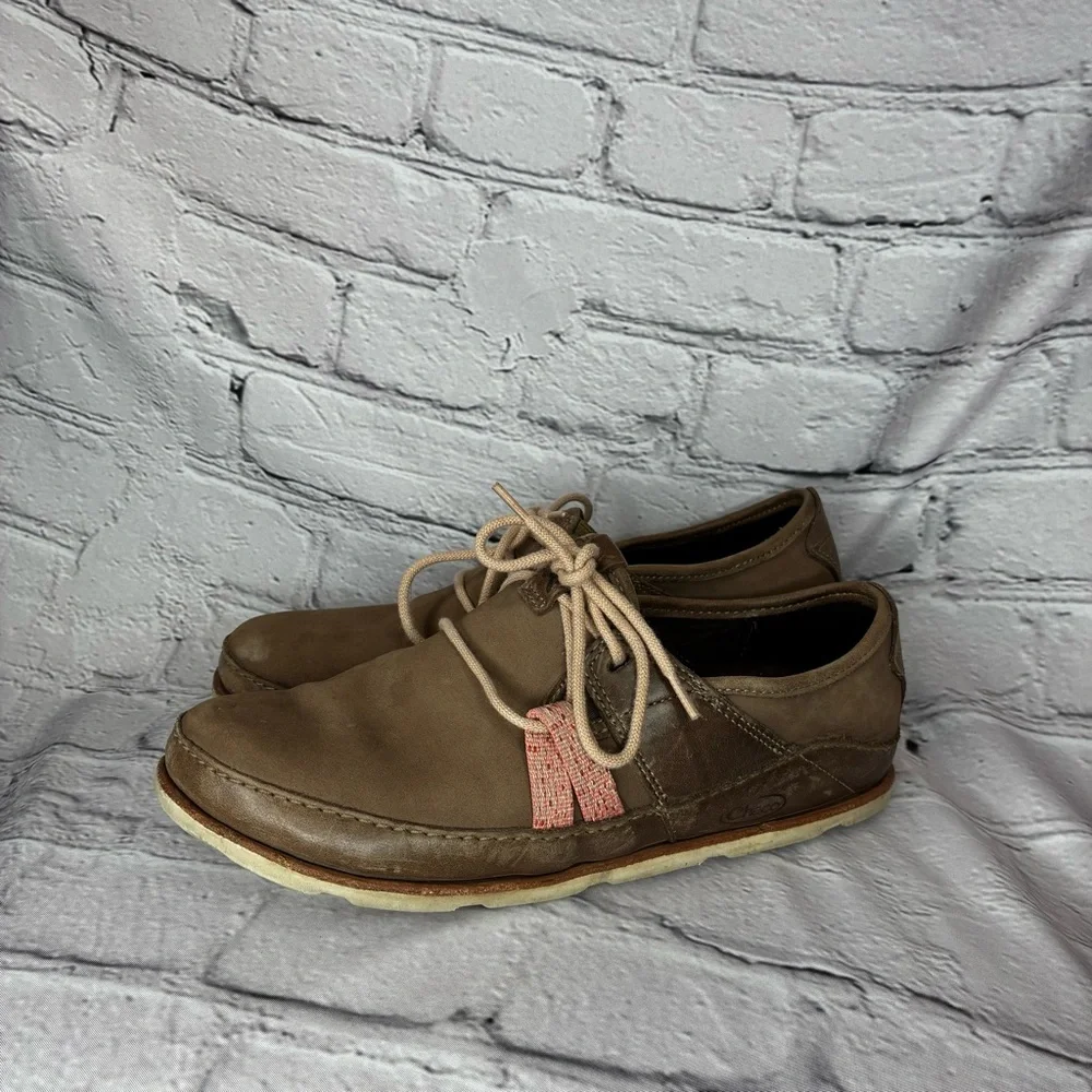 Chaco Harper Women’s Size‎ 9 Lace Up Casual Comfort Hiking Shoes Caribou Brown
